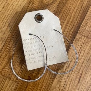 Diamond Hoop Earrings